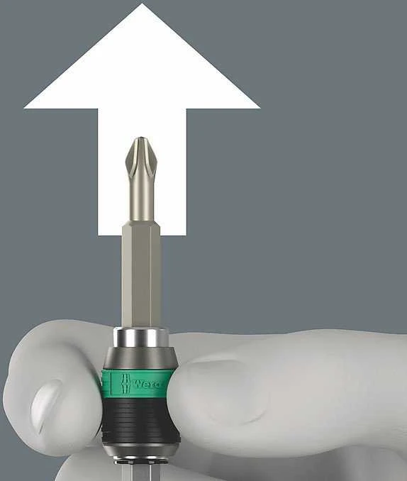 Įrankių rinkinys Wera Wera Kraftform Kompakt Pistol RA-R 1, Ratsche m Bits 7teili