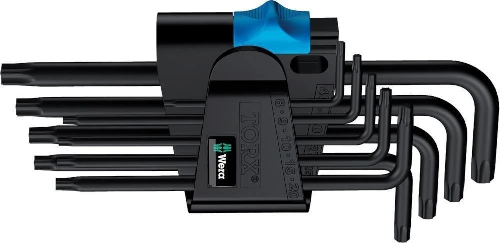 TORX raktų rinkinys 967 L/9 WERA