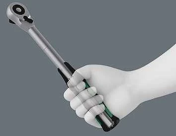 Wera „Zyklop Hybrid“ 1/2 colio reketas ir prailginimas, 2 dalys