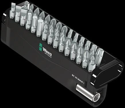 Sukimo antgalių rinkinys WERA 30 Metal 1