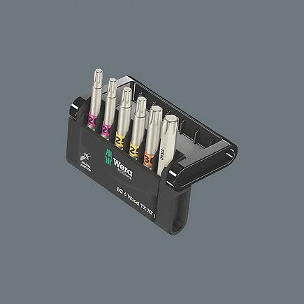 Wera Rinkinys BIT-CHECK 6 TX UNIVERSAL 1, 6CZ.