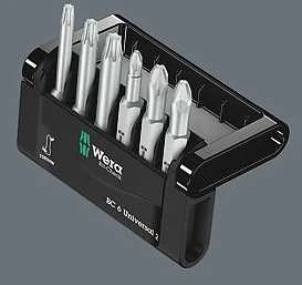 Wera Rinkinys Bit-Check 6 V Universal 1 6 dalys (05056478001)