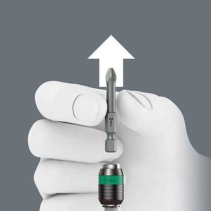 Wera Rinkinys Bit-Check 7 Diamond 1 su laikikliu Rapidaptor (05057416001)