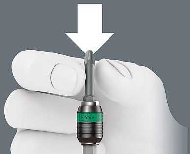 Wera Rinkinys Bit-Check 7 Diamond 1 su laikikliu Rapidaptor (05057416001)