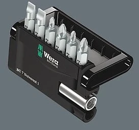 Wera Rinkinys Bit-Check 7 Universal 4 + uchwyt universalus (05135810001)