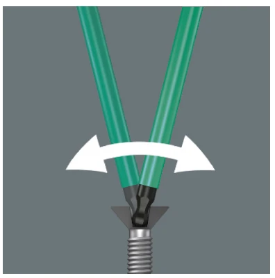 L-raktų kompletas 967 PKL/9 TORX®, Wera