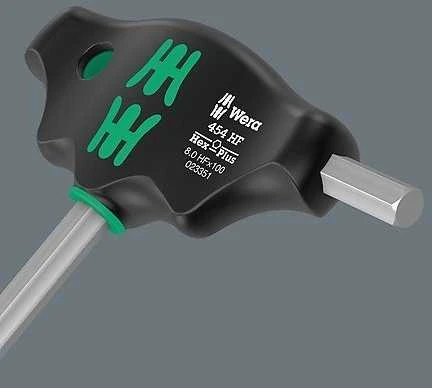 Wera Atsuktuvų rinkinys HEX PLUS profiliui W 454/5 HF SHK SET 1, 5 vnt.