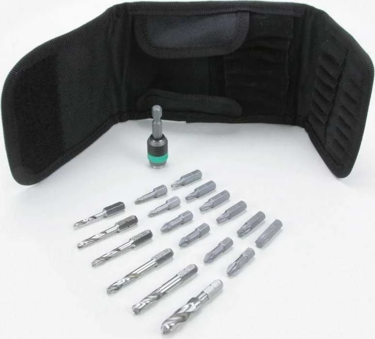 Wera 848/851/867/19 metalo spiralinių grąžtų rinkinys