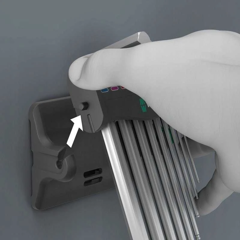 Wera Šešiakampių raktų komplektas 950/9 HEX-PLUS 8, 9CZR