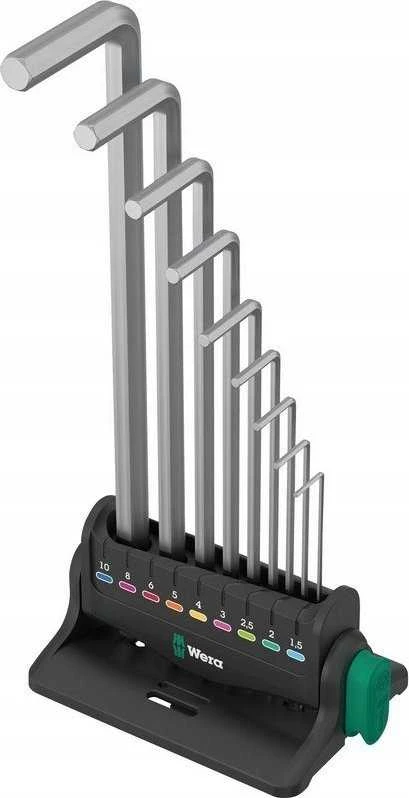 Wera Šešiakampių raktų komplektas 950/9 HEX-PLUS 8, 9CZR
