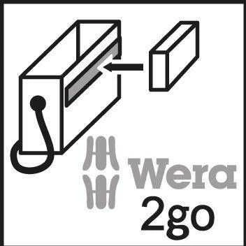 WERA diržas C 3 TORX HF Zyklop antgalių rinkinys TORX w. palaikantis funkciją.