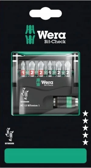 Wera Bit-Check 12 BiTorsion 1