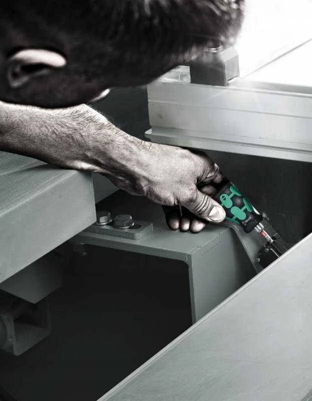 Wera Wera Kraftform compact stubby magazine 4 bit set (juodas/žalias, 7 pieces)