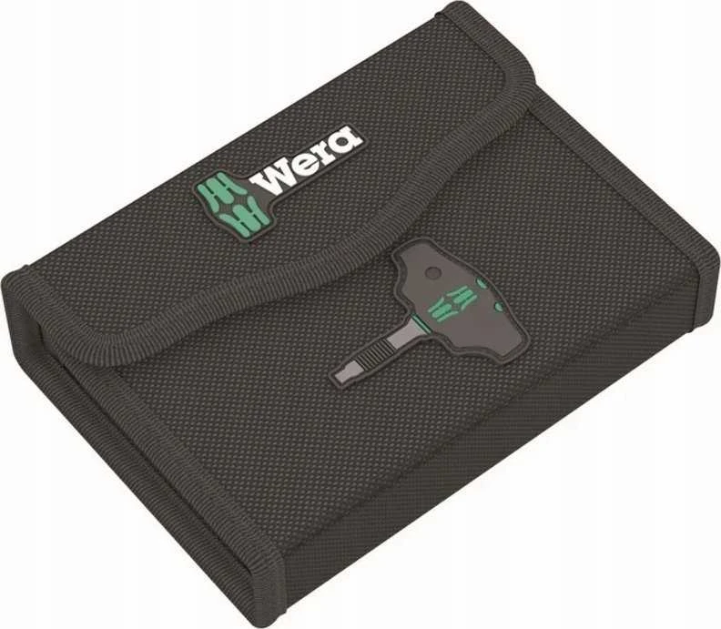 Terkšlinis T formos atsuktuvas su galvutėmis, 9vnt 6-13mm Wera Kraftform Kompakt 400 RA