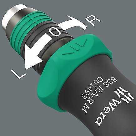 Wera Wera Kraftform Kompakt 838 RA-R M Set 1