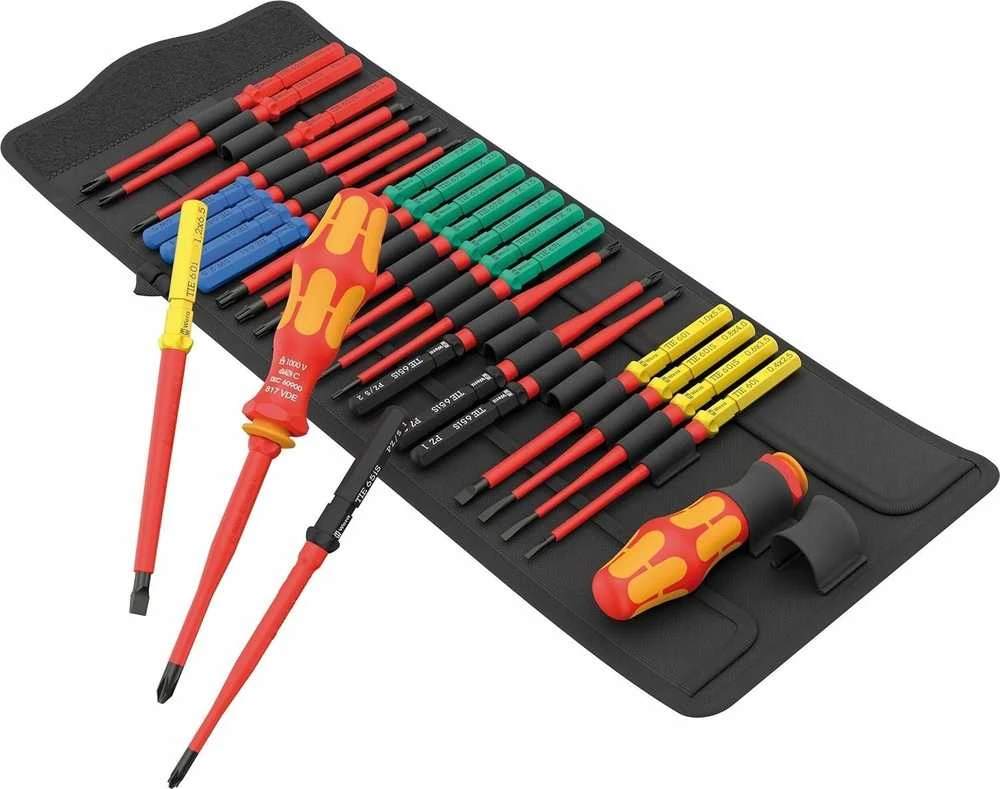 26 dalių įrankių rinkinys elektrikams WERA KK VDE Big Pack 1
