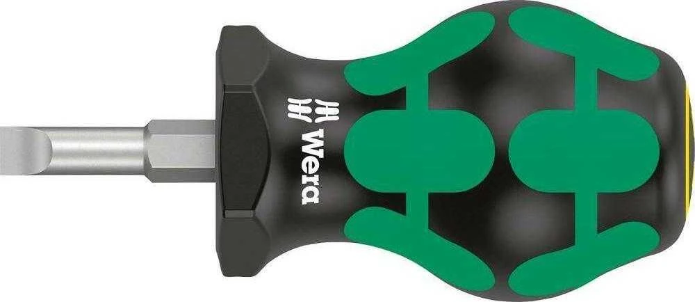 Atsuktuvas trumpas Wera 335 Stubby 1,0 x 5,5 x 25 mm