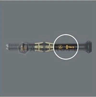Atsuktuvas plokščias 1578 ESD Mikro 0,40x2,0x60mm 030103 Wera