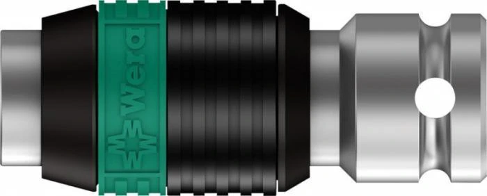 Adapteris 1/4" antgaliams su greita fiksacija Wera Zyklop, 1/4" tvirtinimas