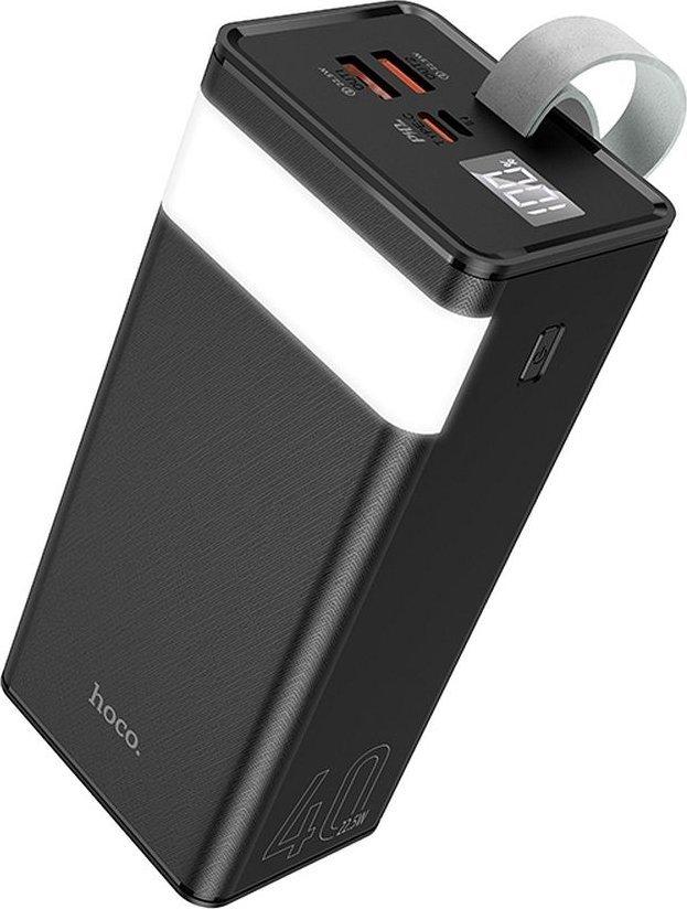 Išorinė baterija Power Bank Hoco J86 22.5W Quick Charge 3.0 40000mAh juoda