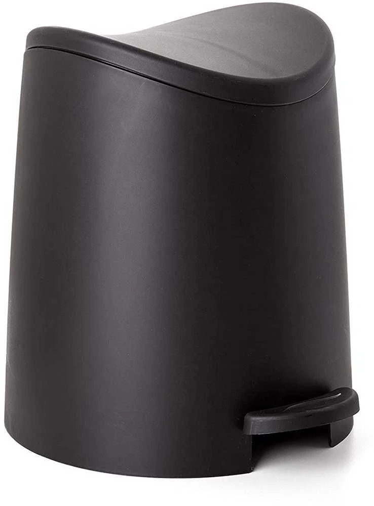 Tatay Bathroom pedal bucket 3L Standard juodas