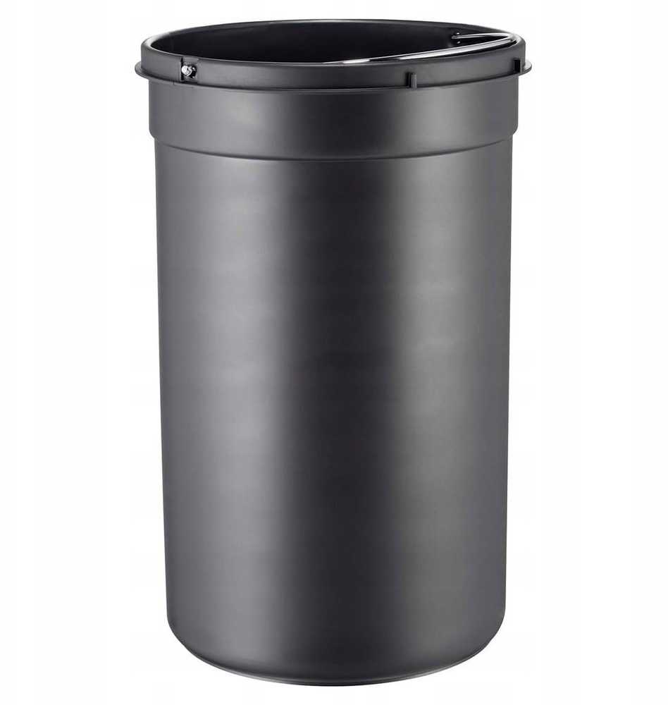 Šiukšliadėžė Wesco WESCO Kickmaster Jr. juodas matt