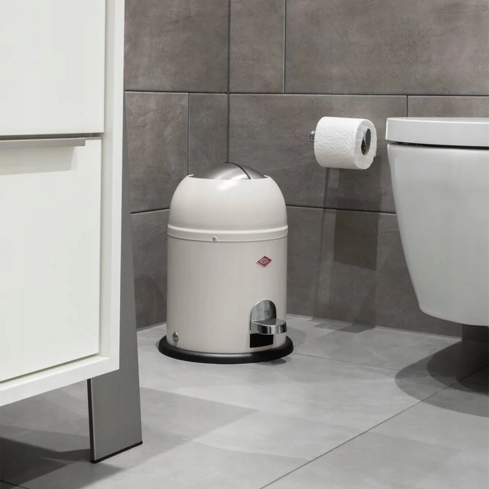 Wesco Šiukšliadėžė 6 l, balta MAT Mini Master Wesco
