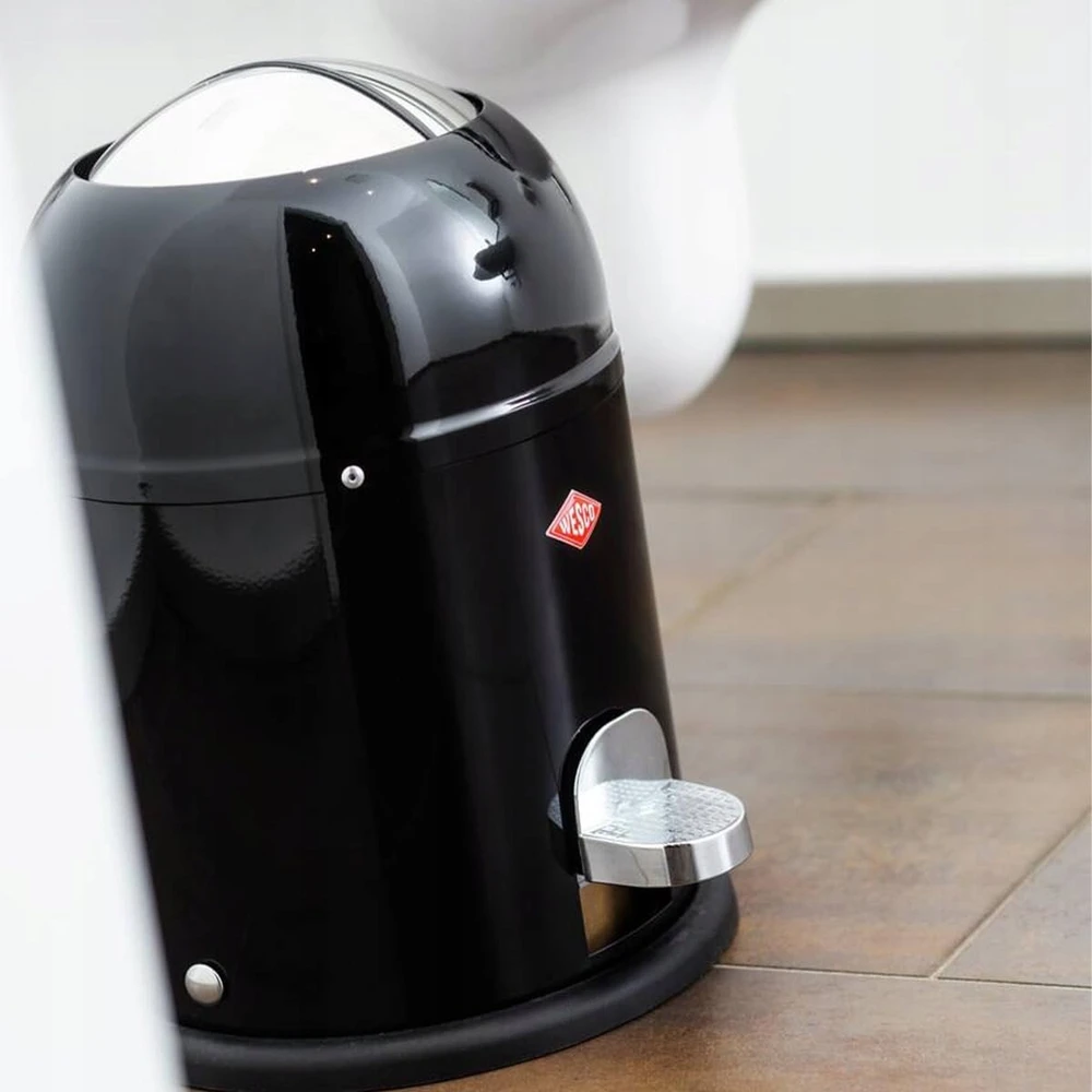 Wesco Šiukšliadėžė 6 l, balta MAT Mini Master Wesco