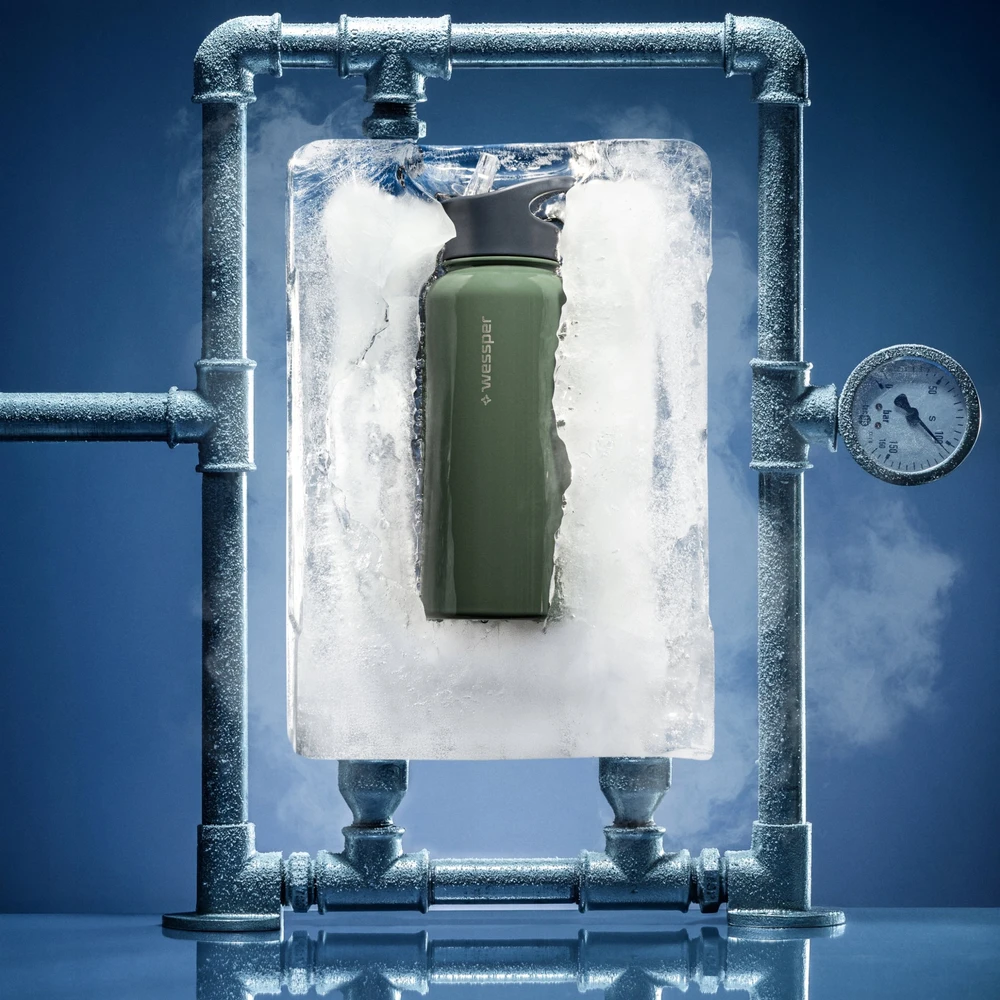 Wessper Termosas B3 Thermosteel Shiny Olive 1000 ml (WES266-SO-1000)