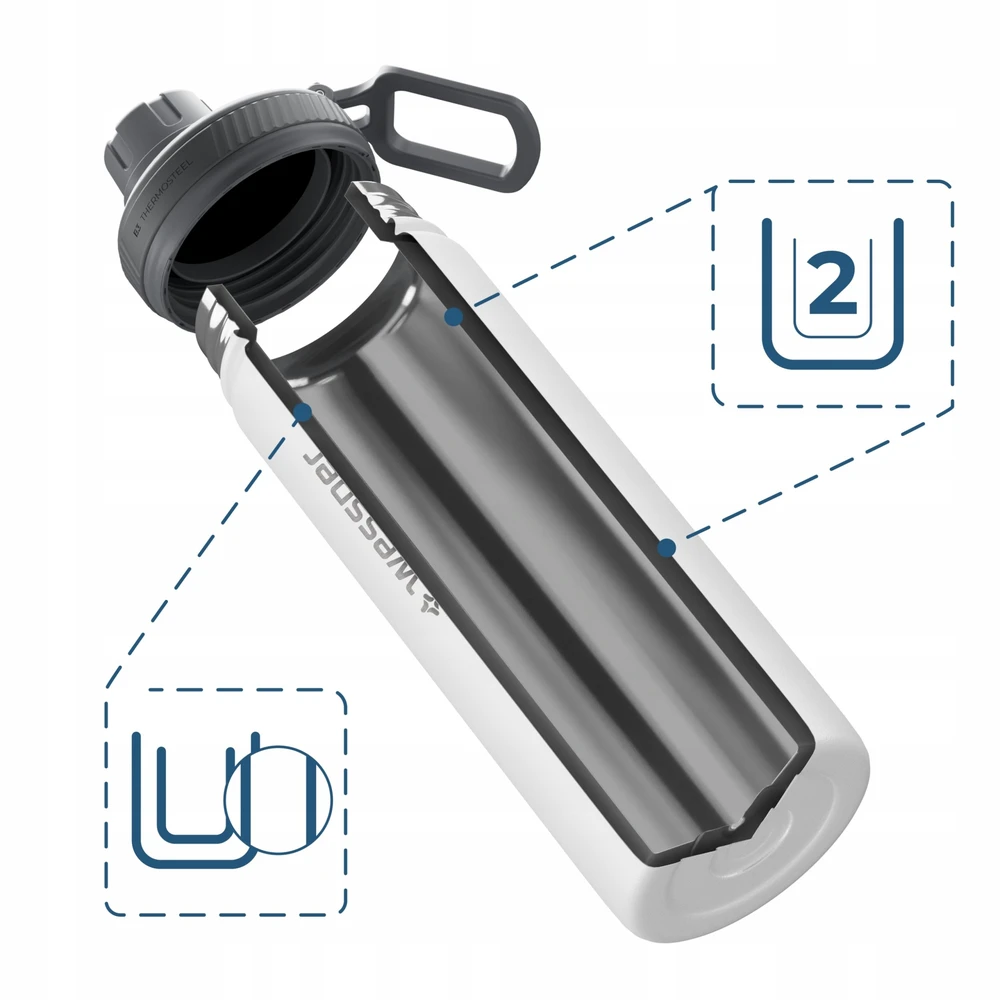 Wessper Termosas B3 Thermosteel 500 ml (WES266-WH-500)