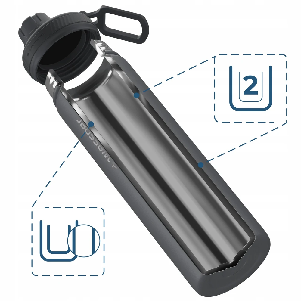 Wessper Termosas B3 Thermosteel 700 ml (WES266-GR-700)