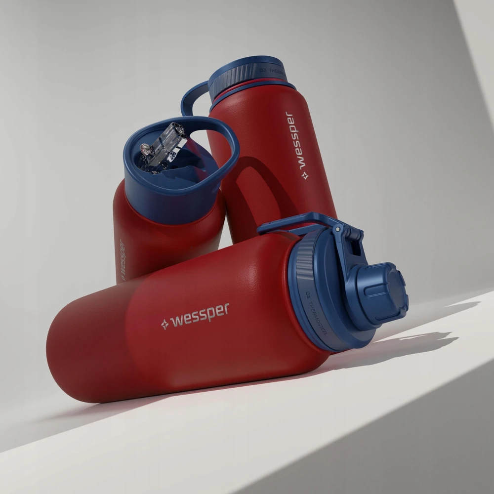 Wessper B3 THERMOSTEEL 1000 ml didelis termosas su gėrimais