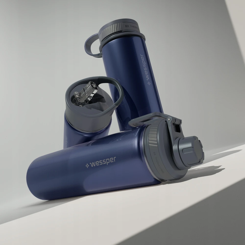 Wessper Termosas B3 THERMOSTEEL Metalinis Mėlyna 700ml (WES266-MB-700)