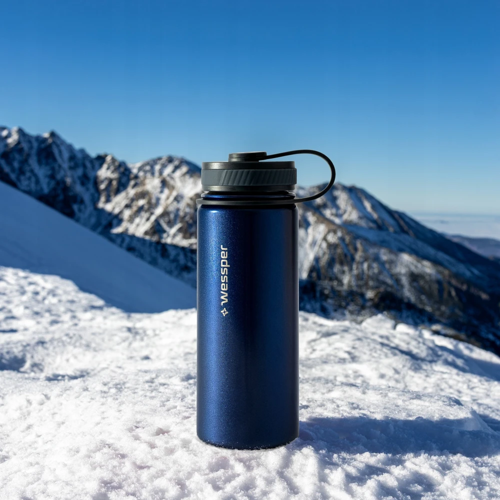Wessper Termosas B3 THERMOSTEEL Metalic Mėlyna 500 ml (WES266-MB-500)