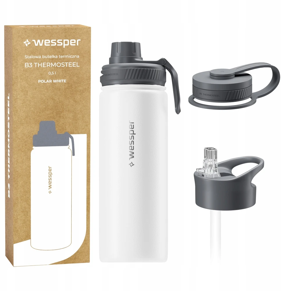 Wessper Termosas B3 Thermosteel 500 ml (WES266-WH-500)