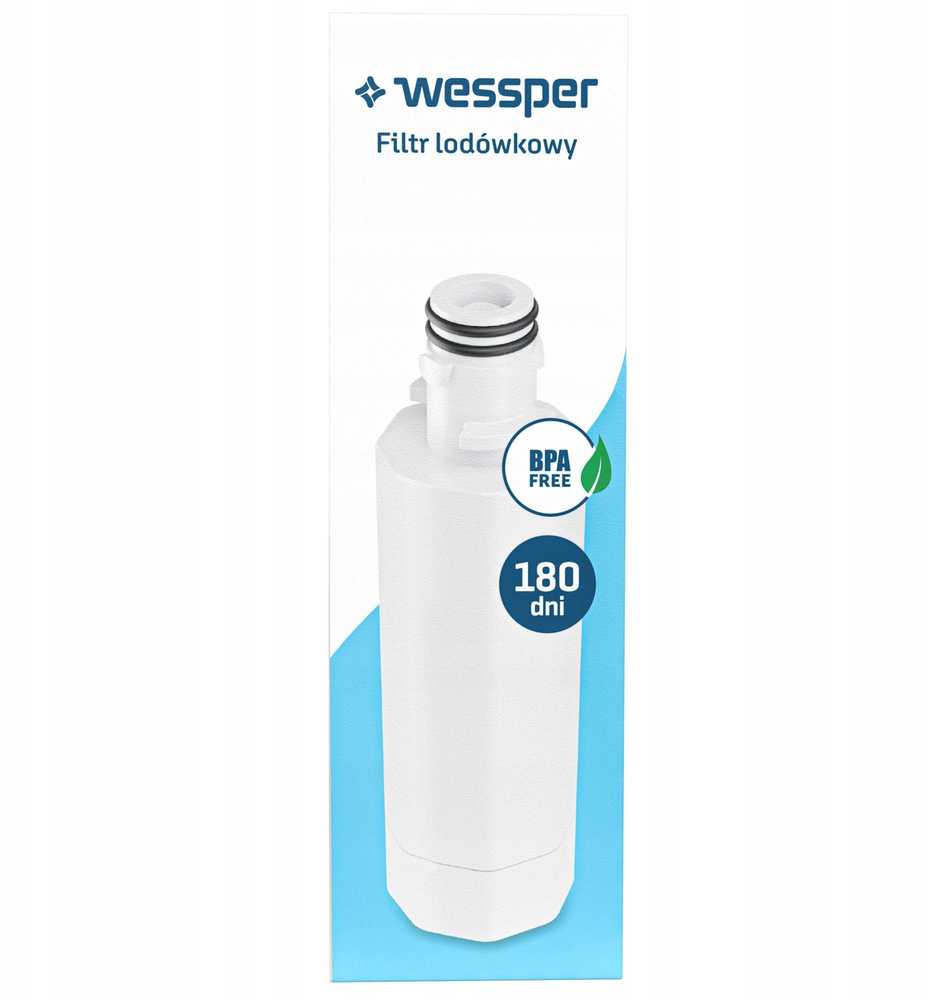 Wessper vandens filtras LG, Kenmore šaldytuvams (WES411)
