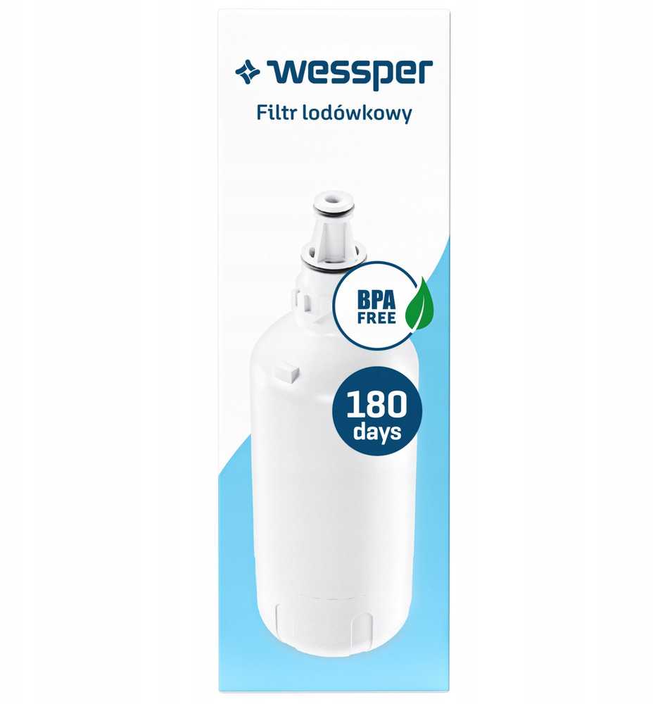 Wessper Filtras wody do lodówek Liebherr, Miele (WES408)