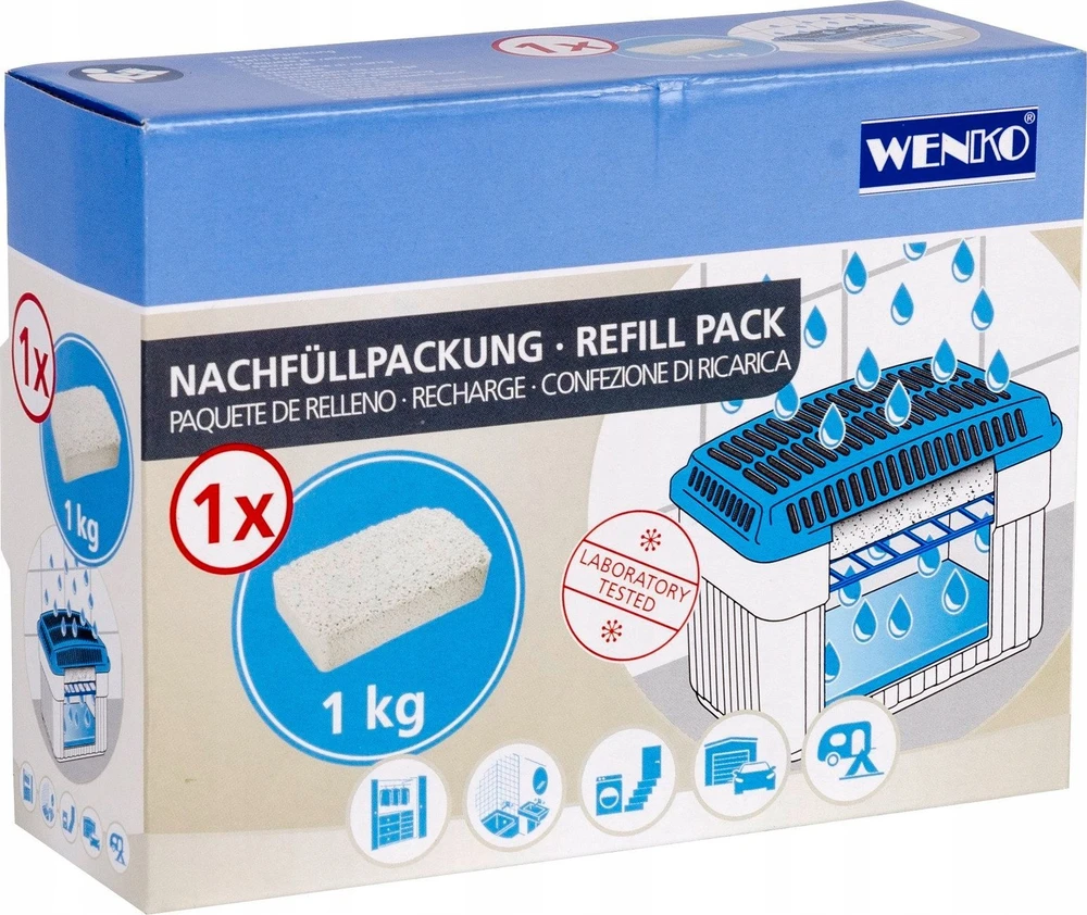 Indėlis į drėgmės sugėriklį - 1kg, WENKO