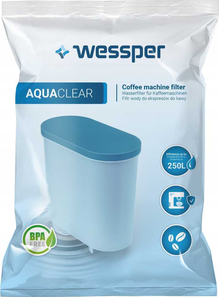 Wessper Filtras wody kavos aparatams do kawy AquaClear (WES040)