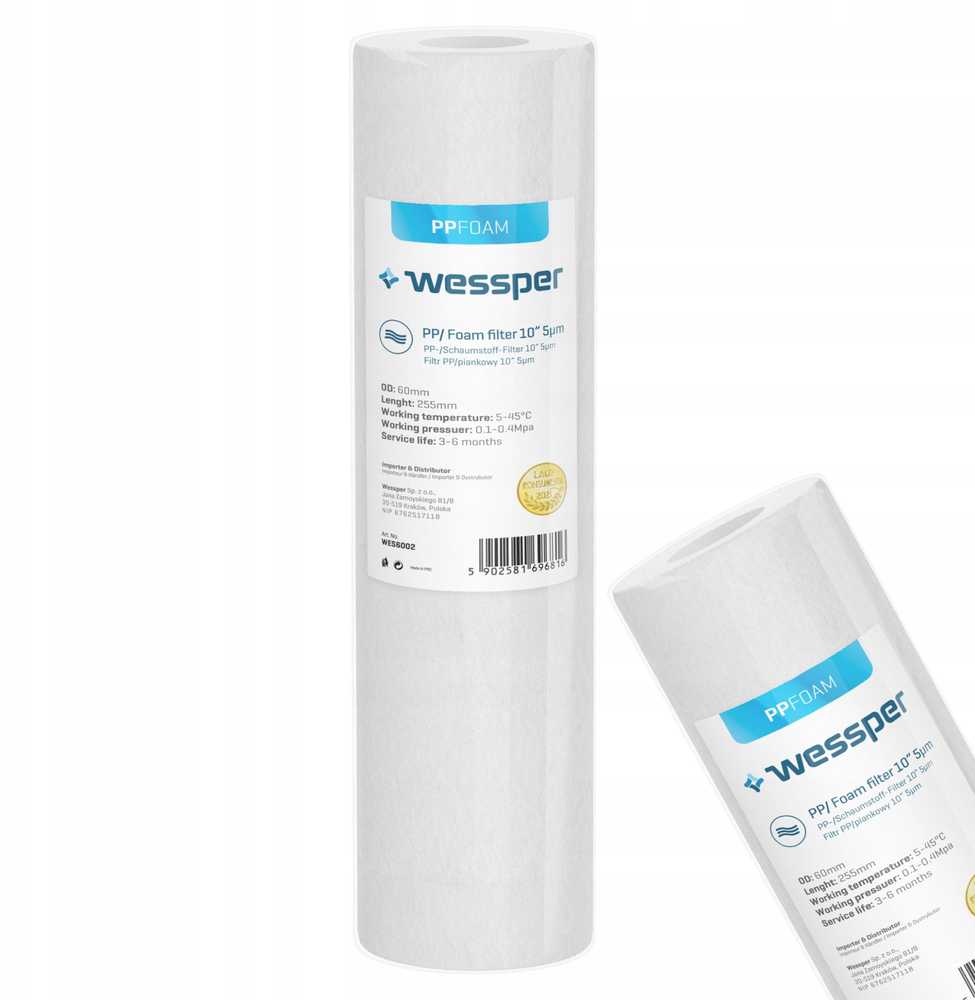 Wessper Vienkartinė išankstinio filtravimo sistema 3/4'' (WES6013)
