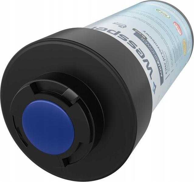 Wessper WESSPER AQUASHOWER DUŠO FILTRAS JUODA MATINIS