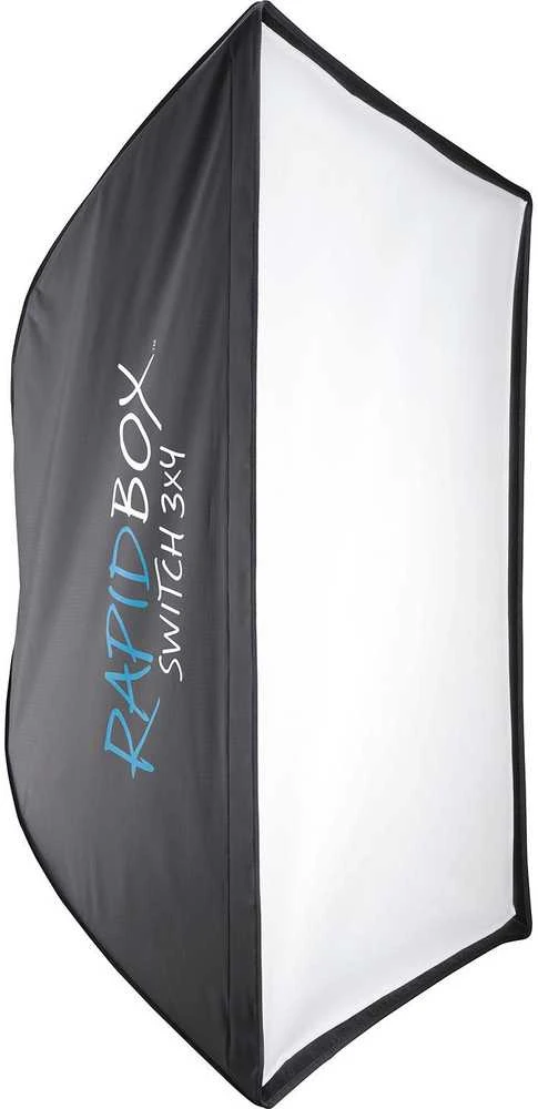 Apšvietimo įranga - Westcott Softbox Rapid Box Switch 3x4, 13 įdėklų, greito atlaisvinimo