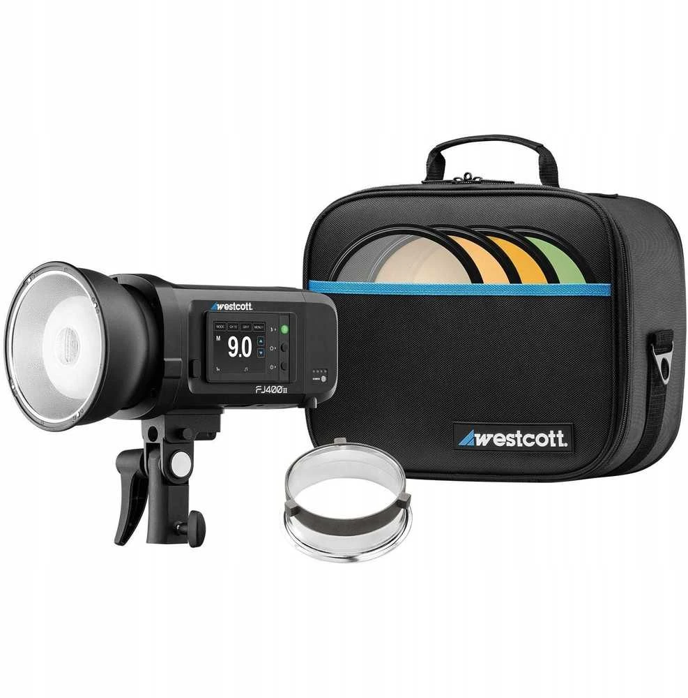 Apšvietimo įranga - Westcott FJ400 II Jutiklinis ekranas Strobe (400Ws, AC/DC Baterija)