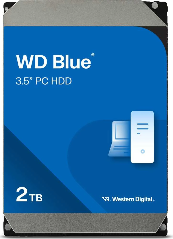 Sandisk Western Digital | Kietasis diskas | Mėlyna WD20EZBX | 7200 RPM | 2000 GB
