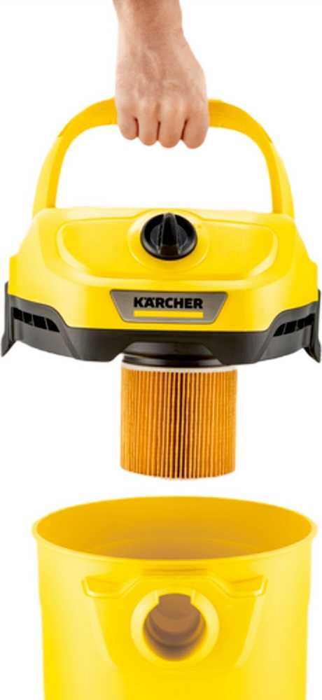 Sauso-drėgno valymo siurblys Karcher WD 2 PLUS V-12/6/18/C (YYY)