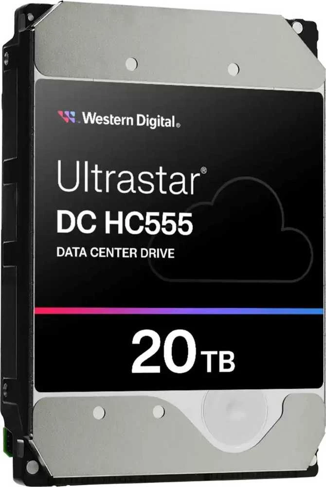 „Sandisk“ standžiųjų diskų serveris WD/HGST ULTRASTAR DC HC555 (3,5 colio, 20 TB, 512 MB, 7200 aps./min., SATA 6 Gb/s, 512E SE NP3) Prekės kodas: 0B48724