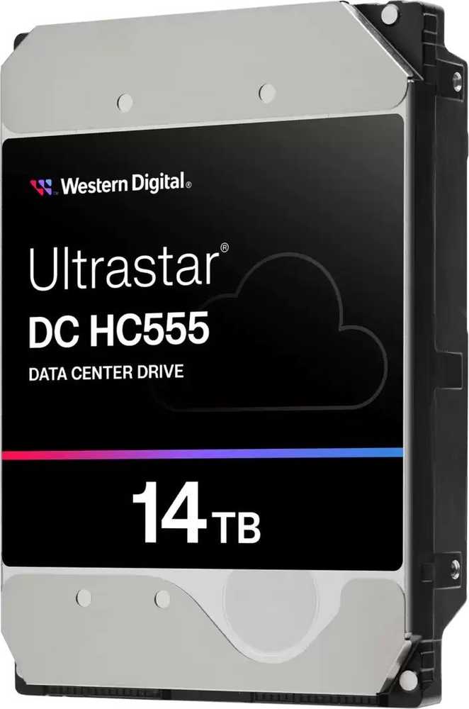 Sandisk Western Digital Dysk serwerowy WD DC HC555 14TB 3.5'' SAS-3 (12Gb/s) (0B47743)