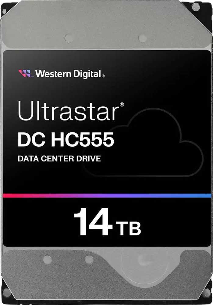 Sandisk Western Digital Dysk serwerowy WD DC HC555 14TB 3.5'' SAS-3 (12Gb/s) (0B47743)