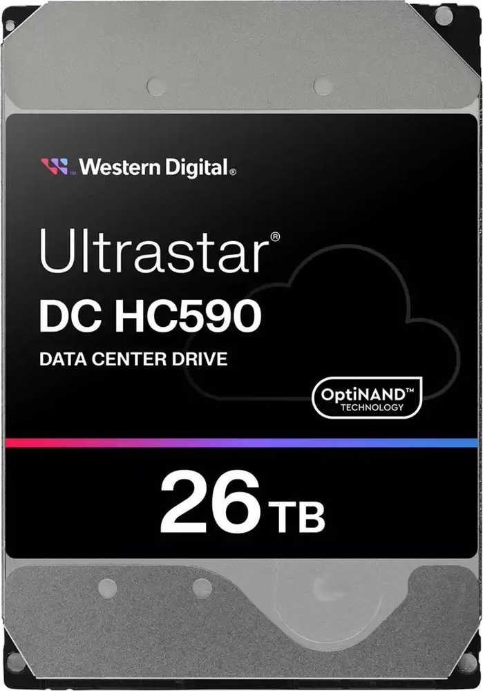 Sandisk Western Digital Dysk serwerowy WD DC HC590 26TB 3.5'' SATA III (6 Gb/s) (0F65672)