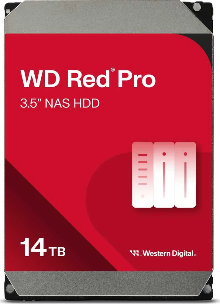 Vidinis kietasis diskas - Western Digital Raudona WD142KFGX 14 TB 3.5" Serial ATA III